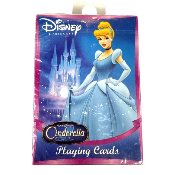 Disney, Bicycle Other - Disney Princess Cinderella Playing Cards Bicycle Brand New Sealed Deck